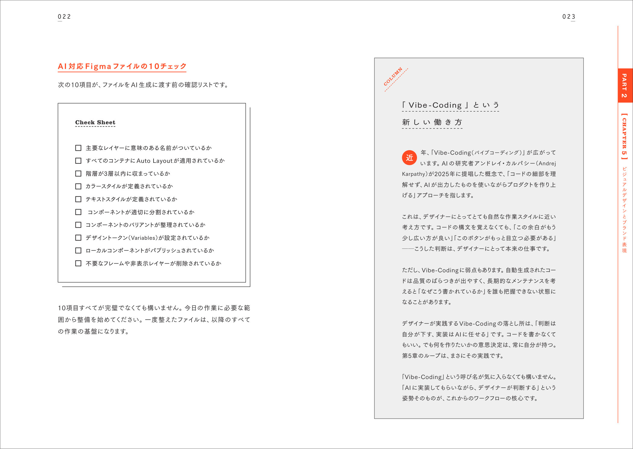 誌面サンプル：AI対応チェックリストとコラム